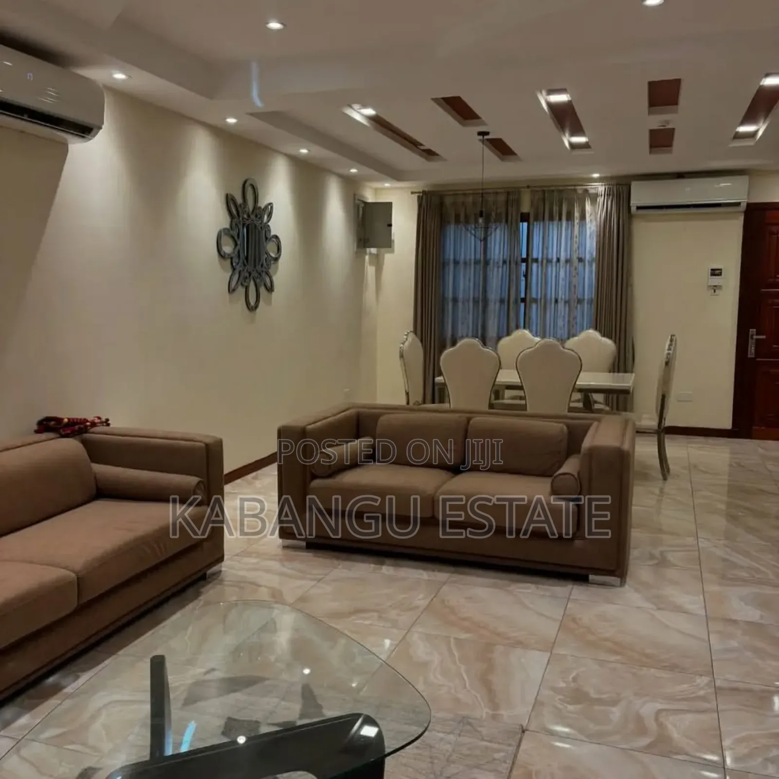 Furnished 3bdrm Villa in France Embassy, Ada Estate for rent