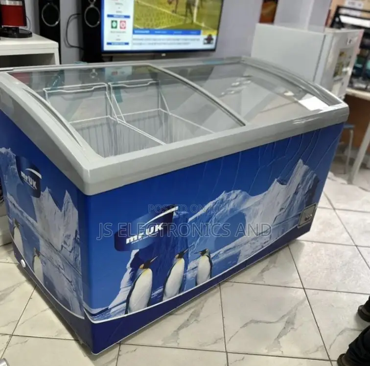 Mr Uk Showcase Freezer 418liter Slide Door Ni Imara Sana