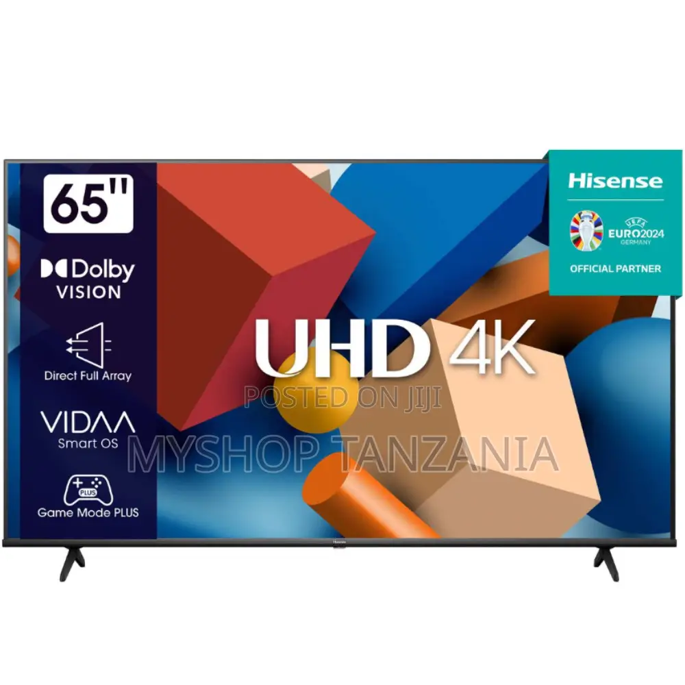 Hisense 65 Inch Tv, Smart Led, Uhd Tv With Netflix,