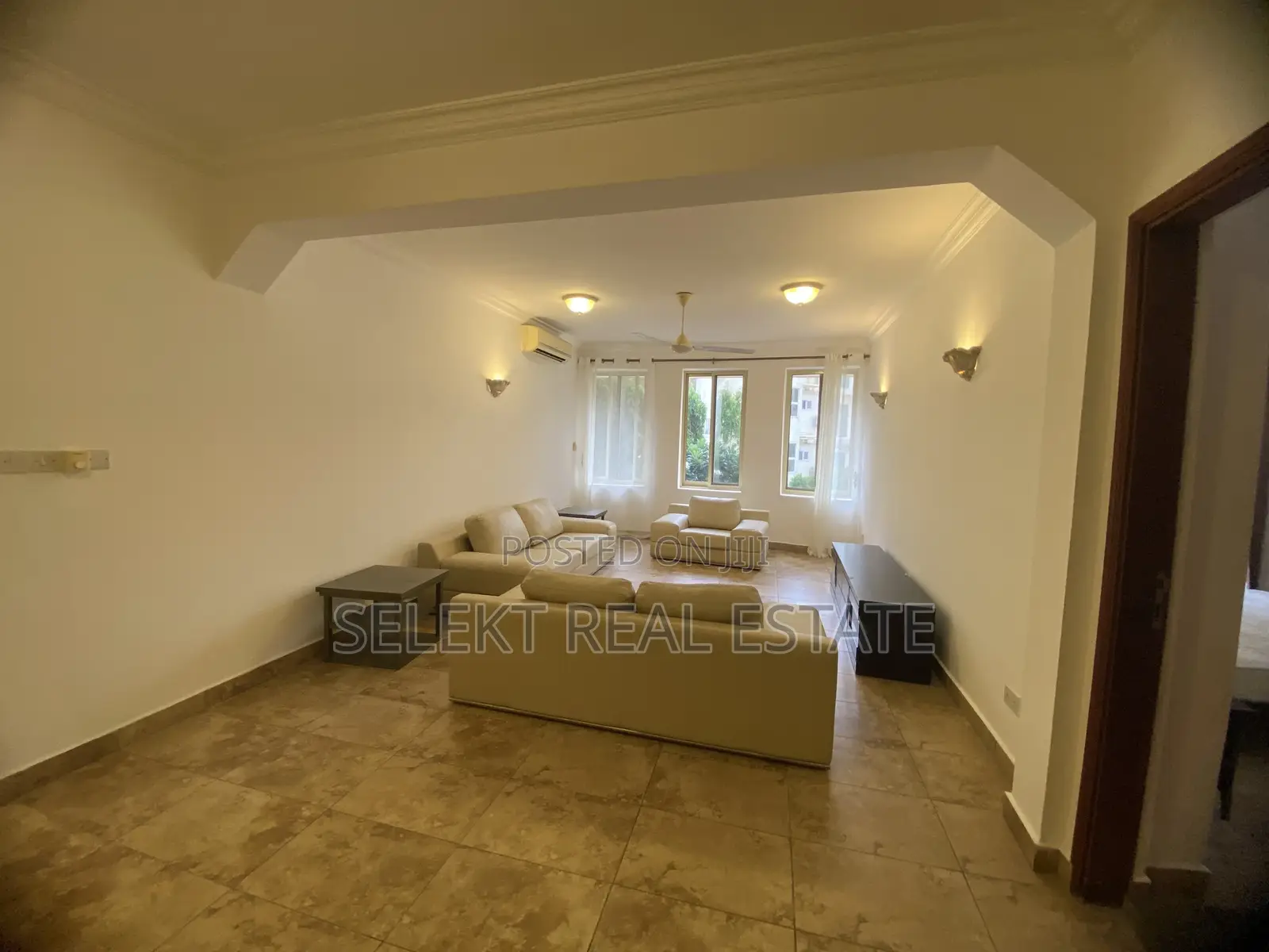 Furnished 3bdrm Apartment in Masaki, Kinondoni for rent
