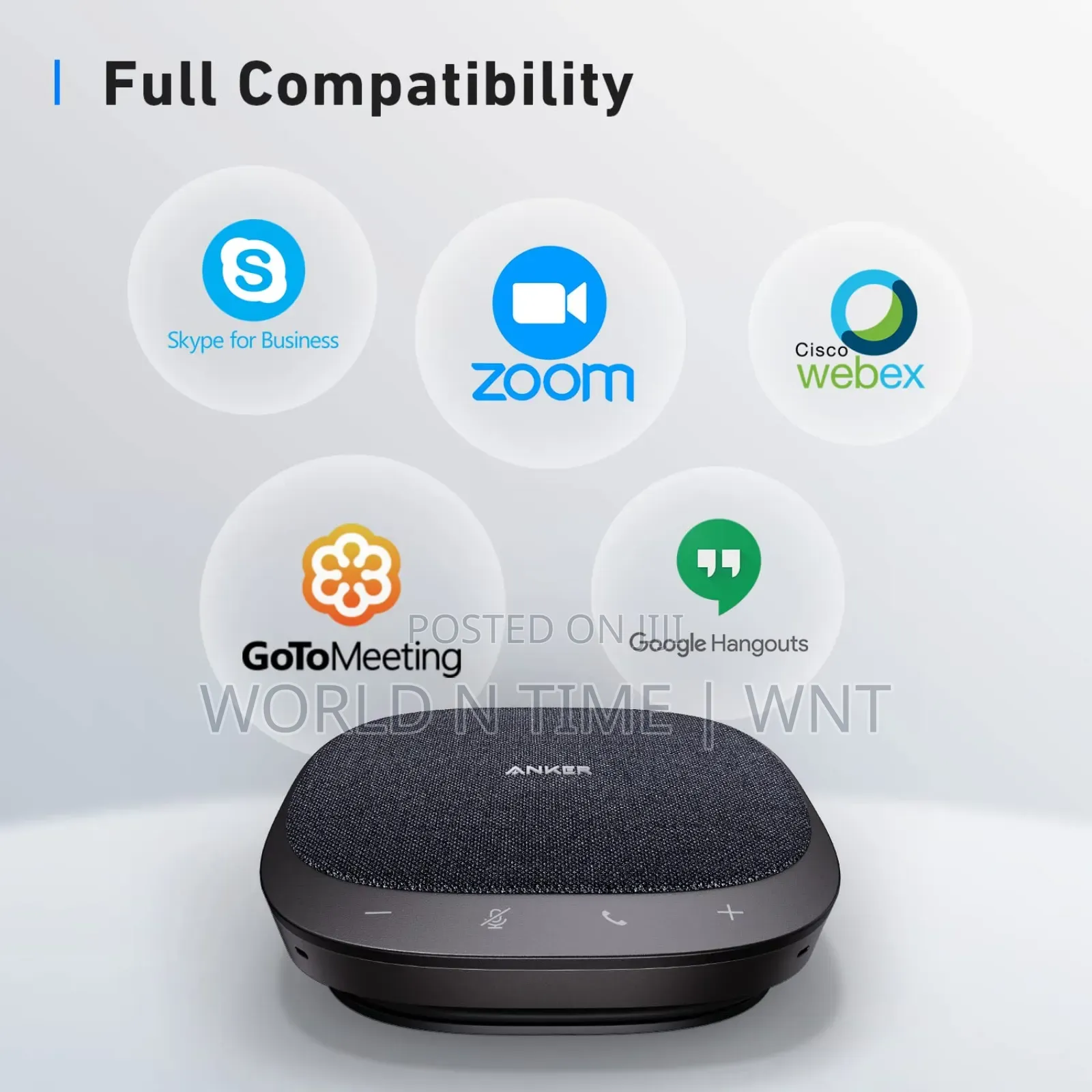 Anker Powerconf S330 Conference Speaker for Home Office.
