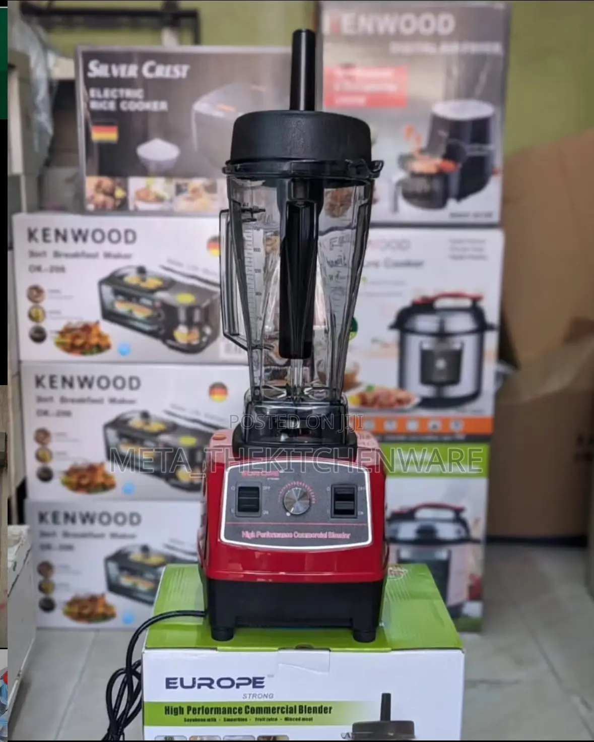Europe Strong Heavy Duty Commercial Blender 2l