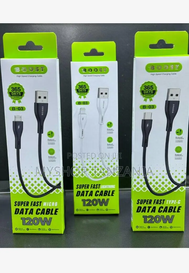 120w Super Fast Dat Cable Type C