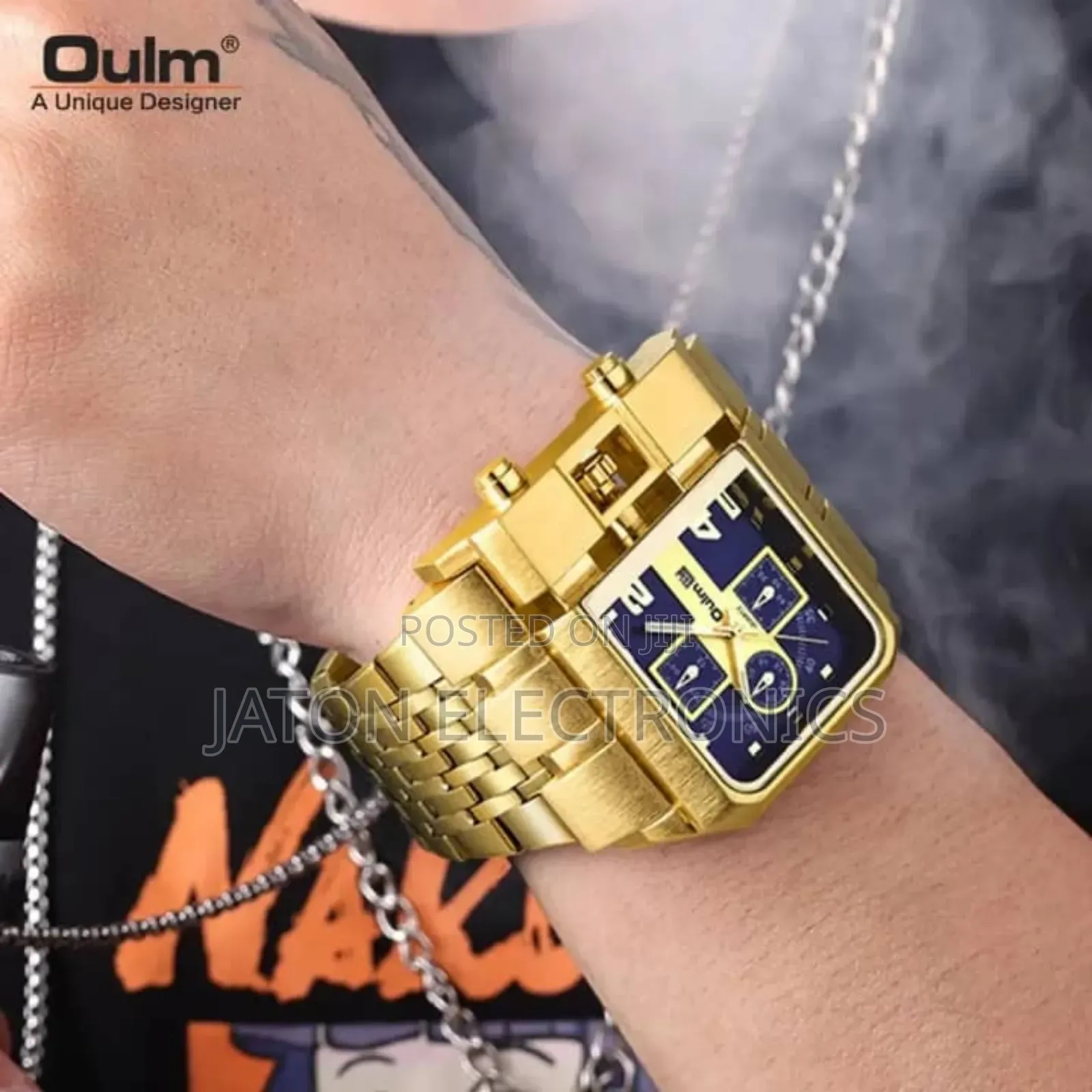 Oulm Watches Brand
-Inatumia Betri Orignal