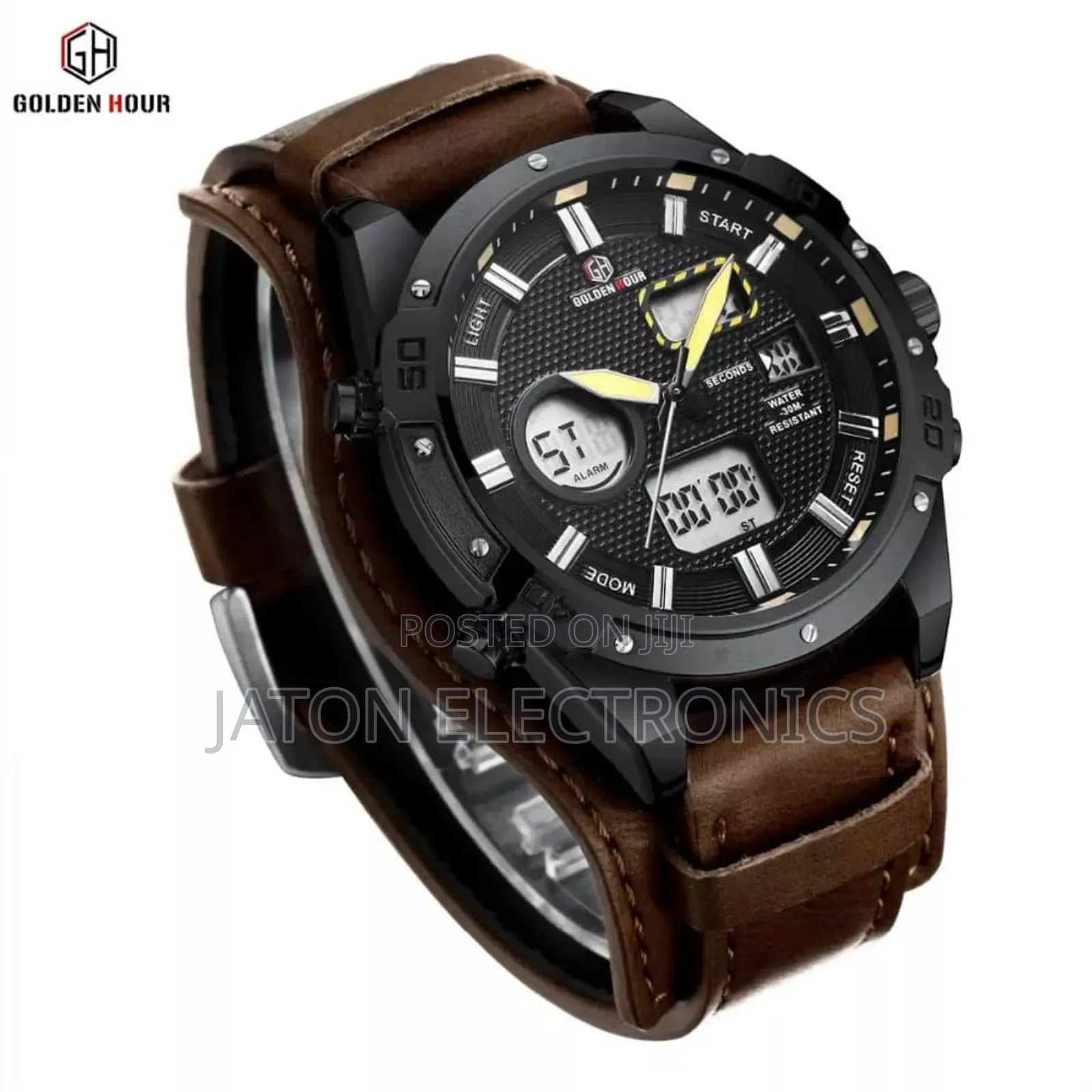 Goldenhour Watches Brand -Inatumia Betri