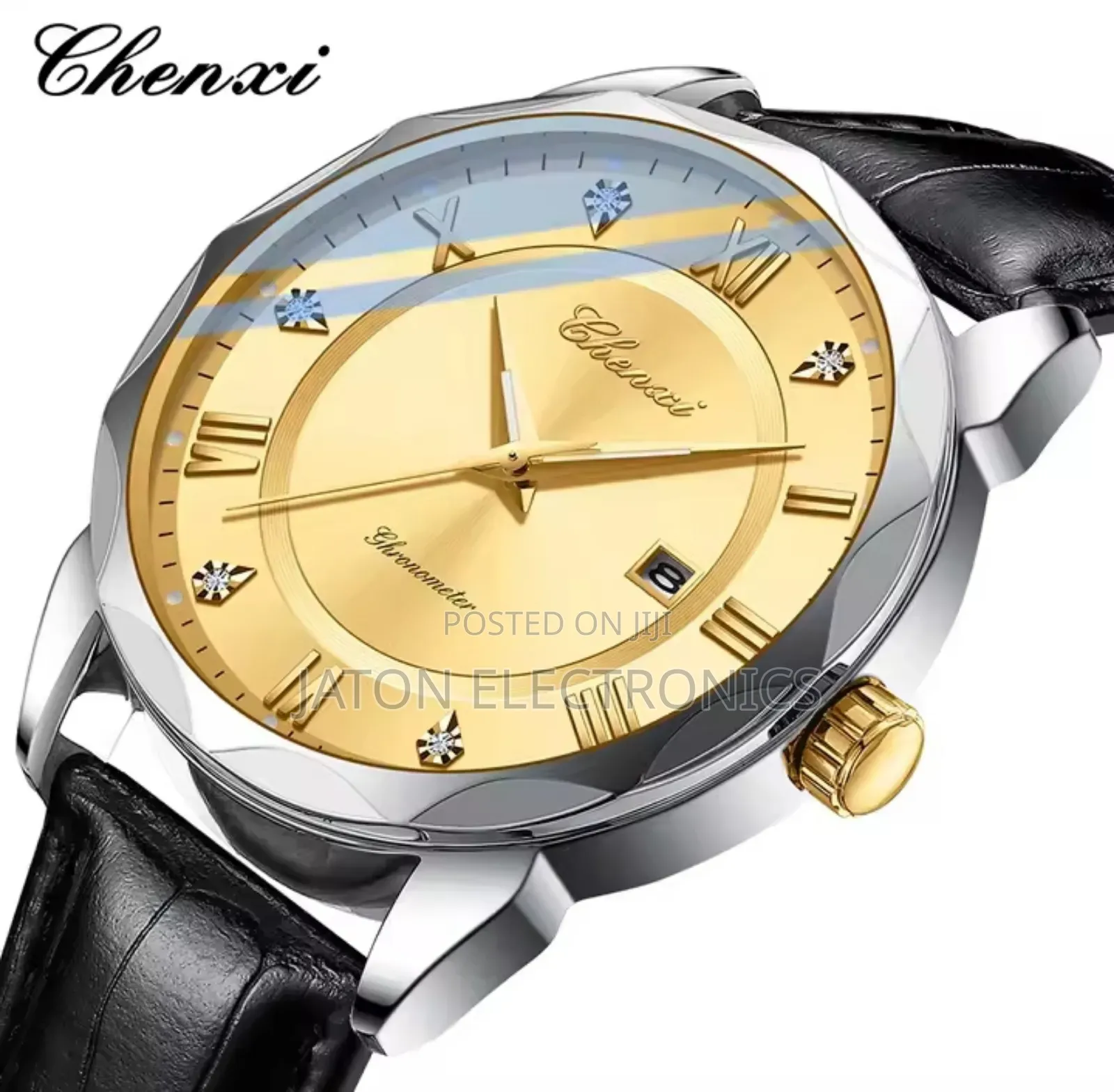 Chenxi Watches Brand
Za Ngozi.
-Inatumia Betri