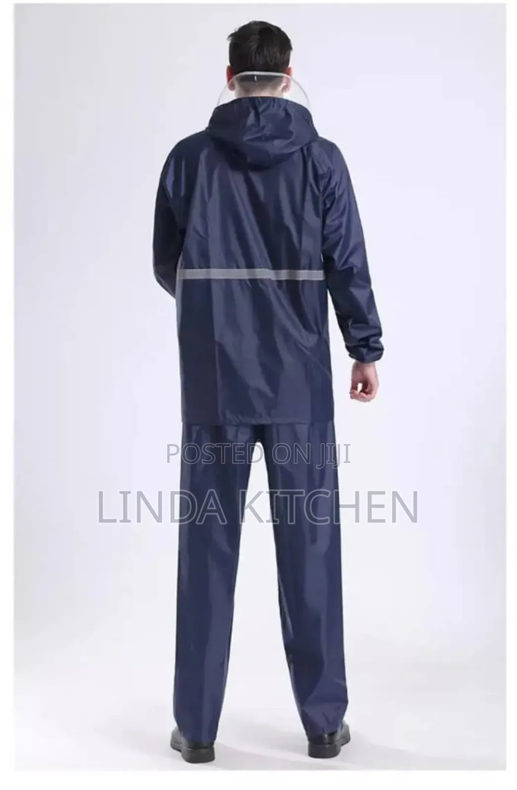 Rain Coat Na Suruali Yake 2pcs, Size 3xl and 2xl