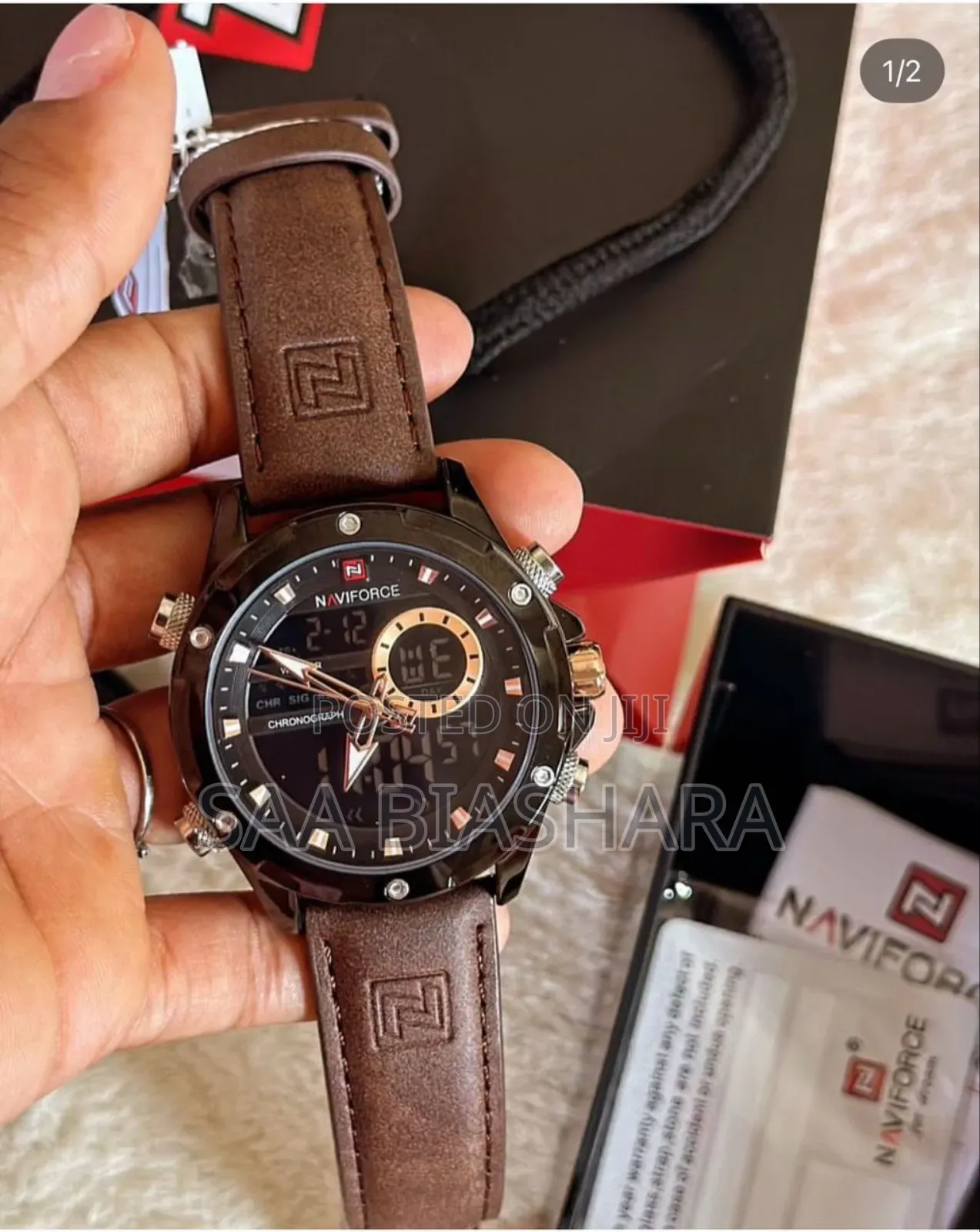Naviforce N9133 Brown