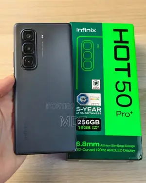 Photo - New Infinix Hot 50 Pro+ 4G 256 GB Gray