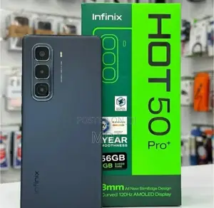 Photo - New Infinix Hot 50 Pro+ 4G 128 GB Black