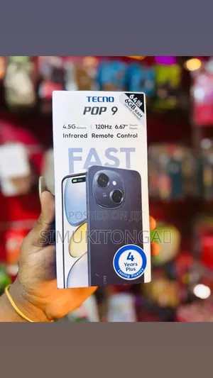 New Tecno Pop 9 64 GB Black