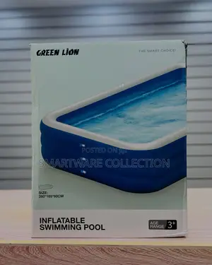 Photo - Full Family Size Rectangular Water Bath Swimming Pool
