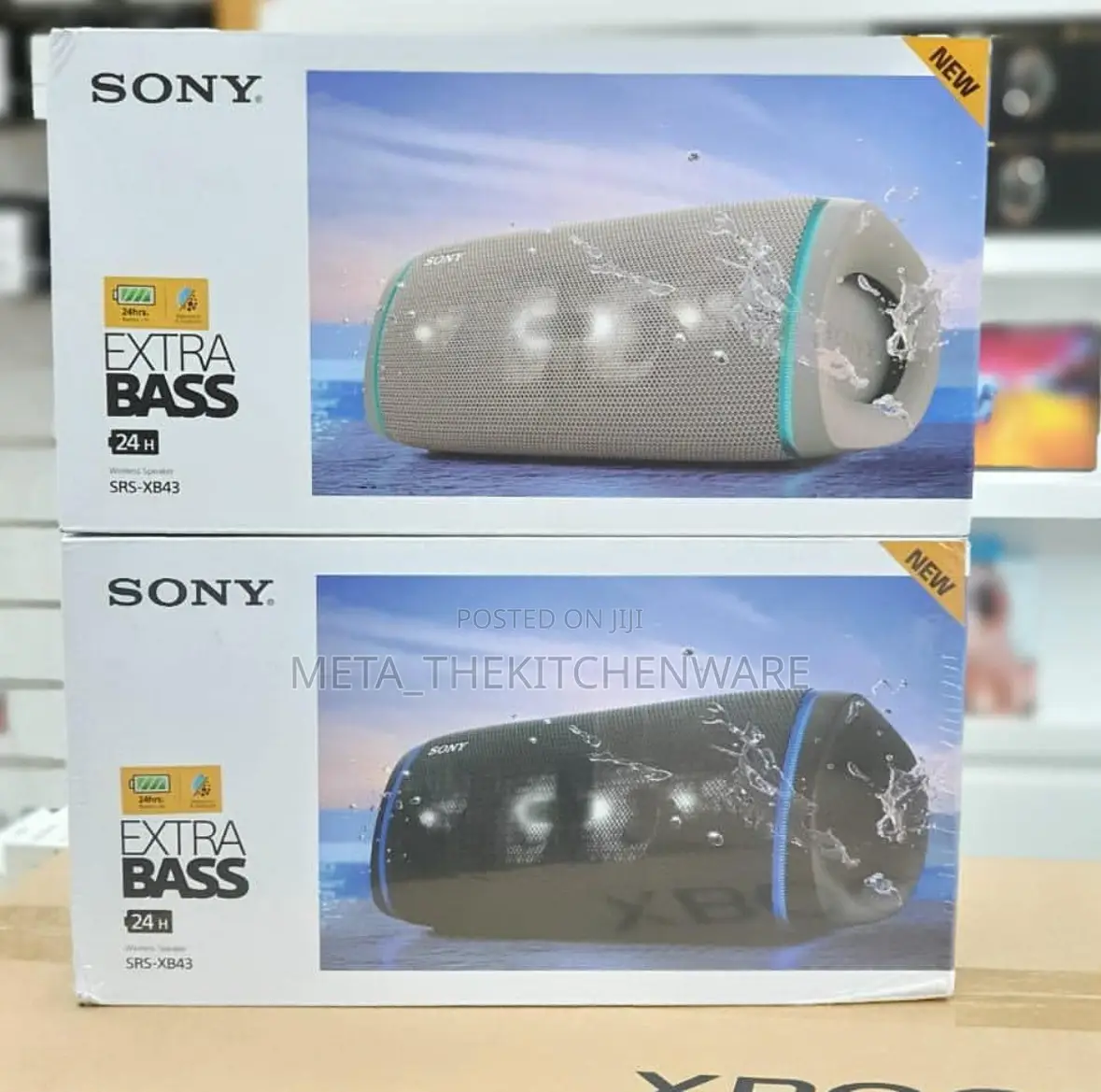 Sony Extra Basstm Portable Wireless Speaker Srs-xb43