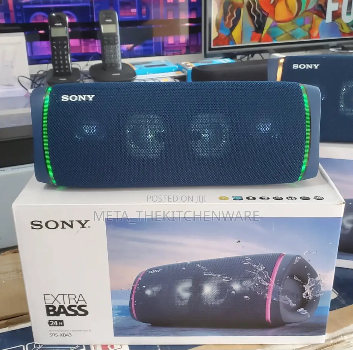 Sony Extra Basstm Portable Wireless Speaker Srs-xb43