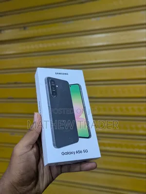 New Samsung Galaxy A56 256 GB Black