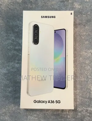 New Samsung Galaxy A36 256 GB White