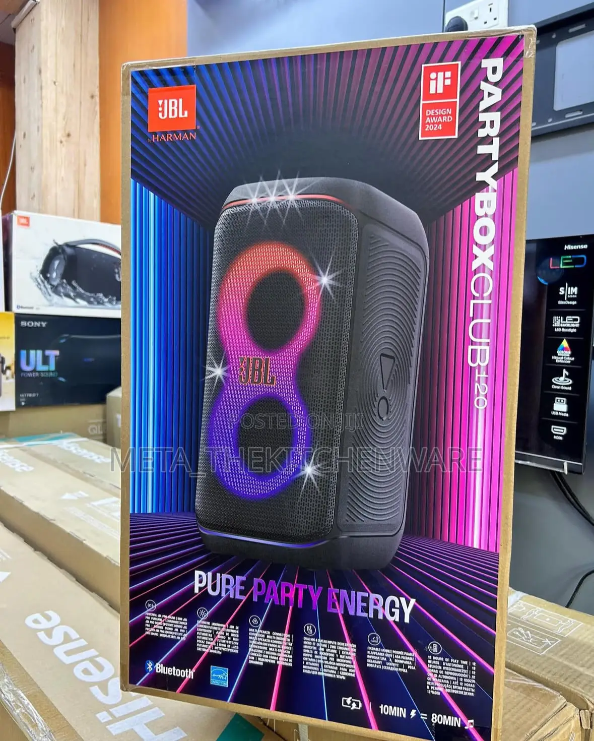 JBL Partyboxclub 120
