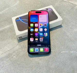 New Apple iPhone 16 Pro Max 256 GB Black