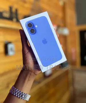 New Apple iPhone 16 128 GB Blue