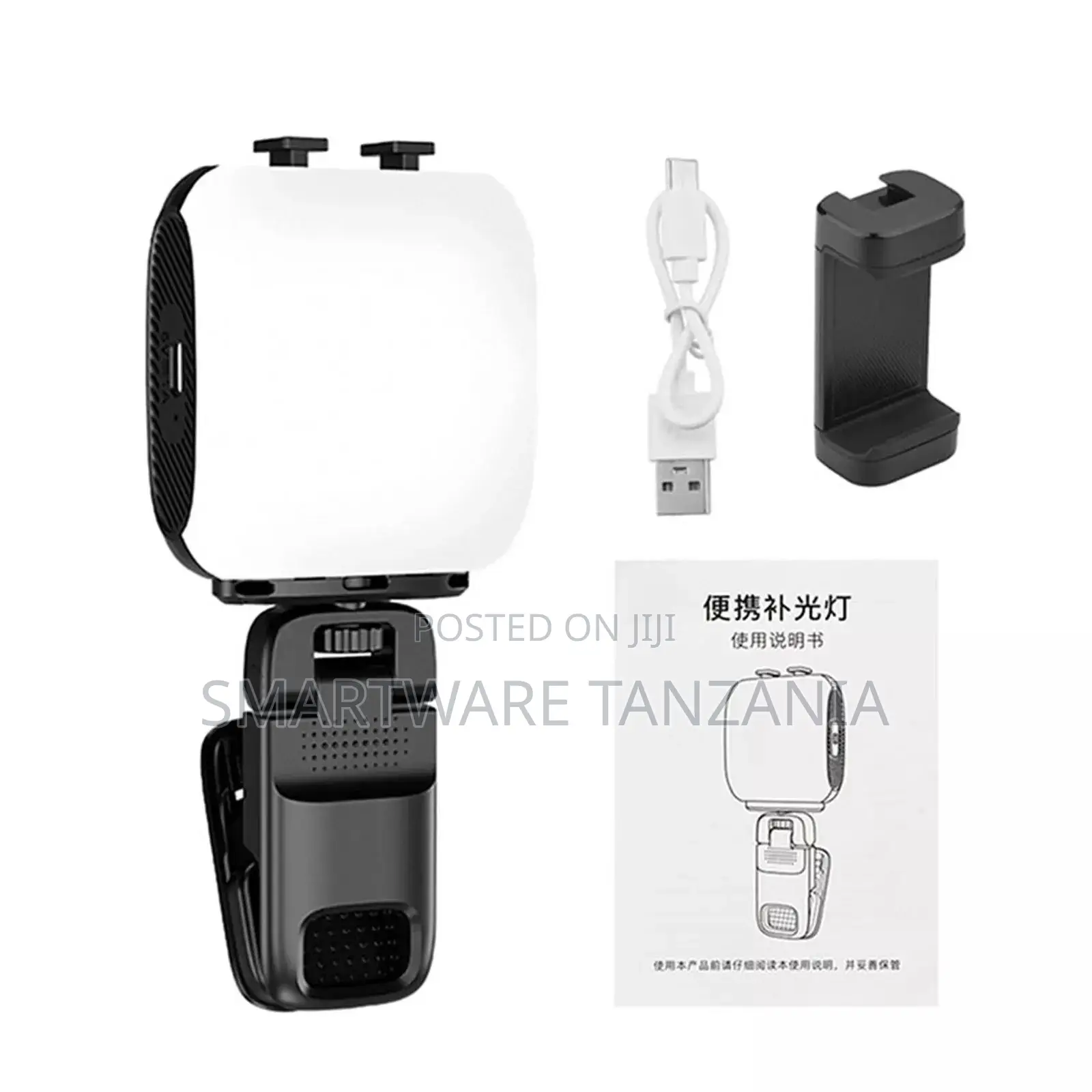 Portable Photo Selfie Rgb Led Light Outdoor Cell Phone Clip