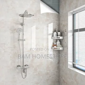 Washroom Self Adhesive Marble Stickers/Wallpaper (10m*60cm)