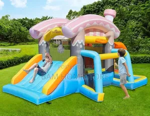 Inflatable Jumping Castle With Inside Plays