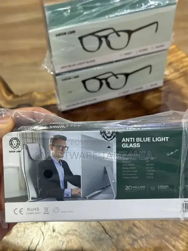 Lightweight Frame Computer Glasses Anti Eyestrain Uv Glare