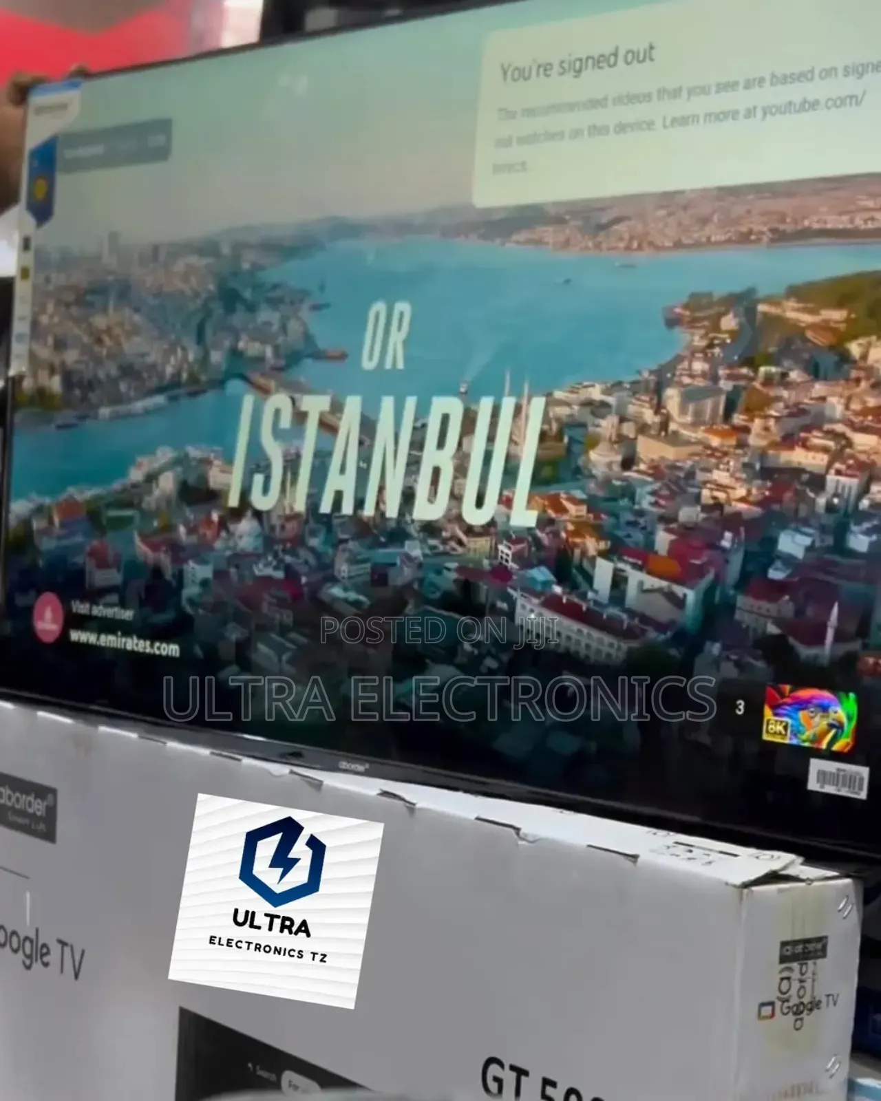 Aborder Smart Google Tv With 50 Inches Brand New