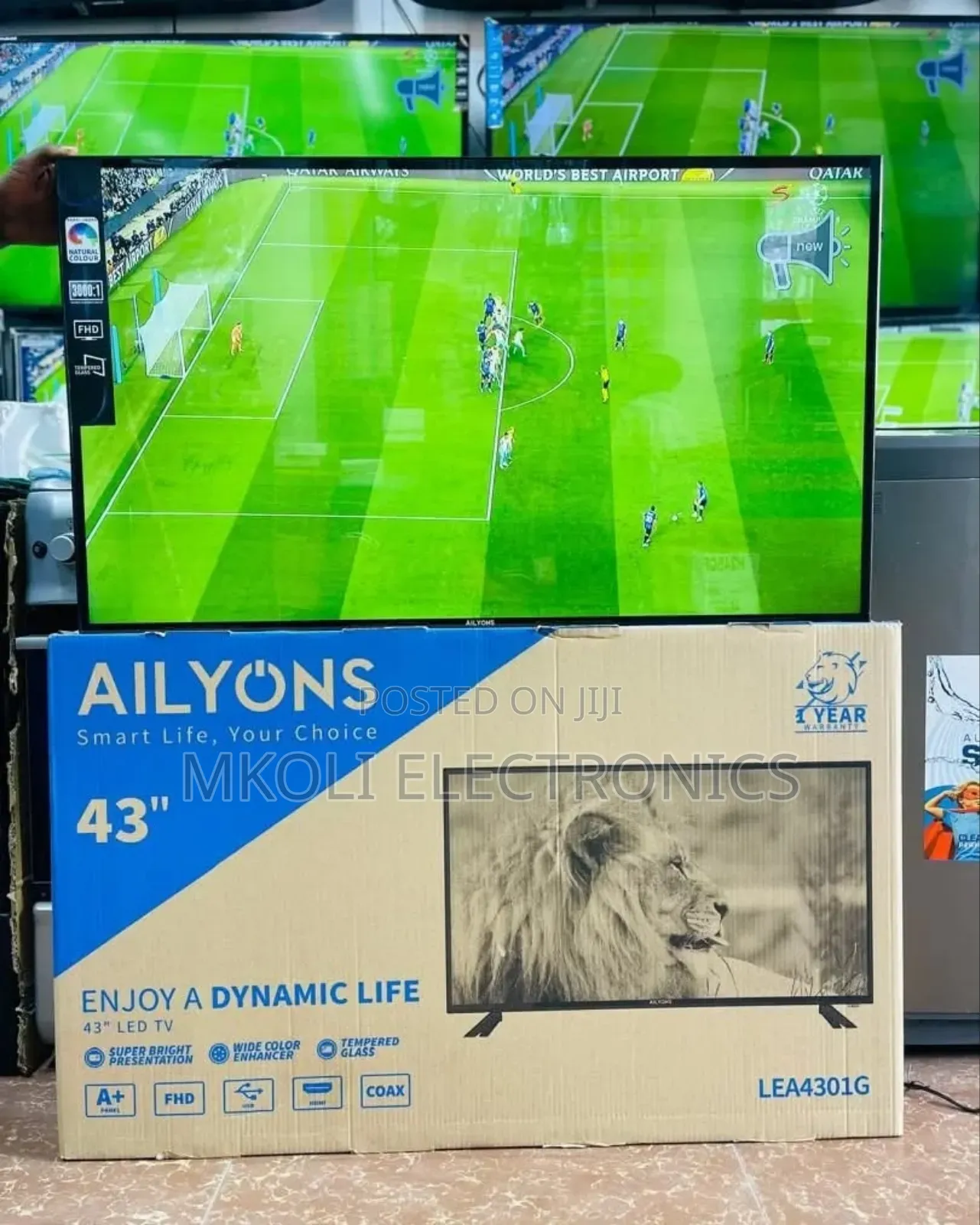 Ailyons Led Tv Inch 43