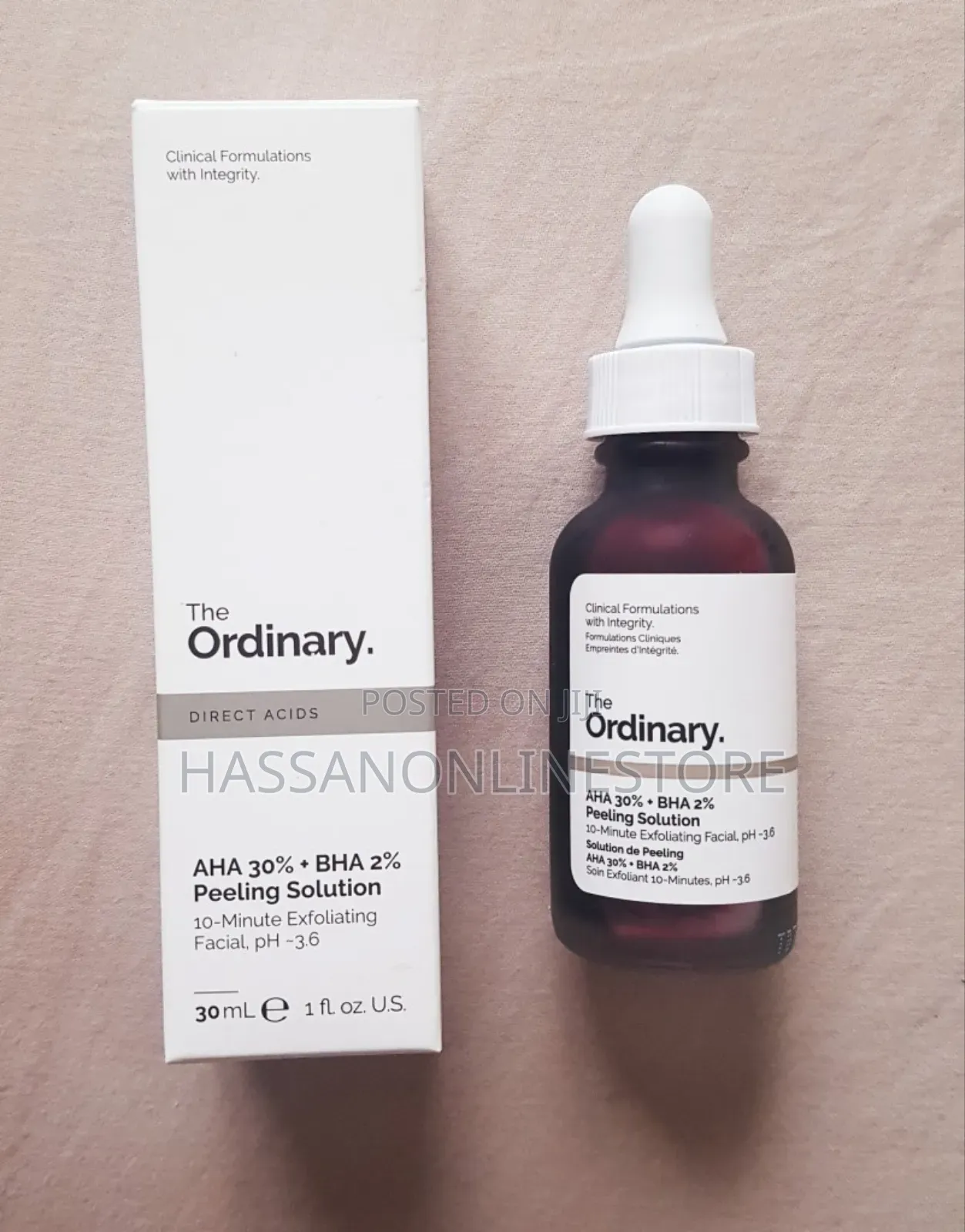 The Ordinary Aha 30% Bha 2% Peeling Solution