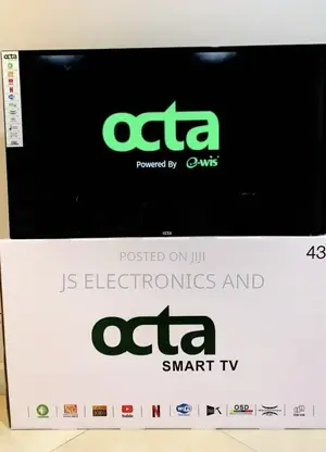 Octa Nchi 43 Double Glass Smart Tv Full Hd Ina Quality Mzuri