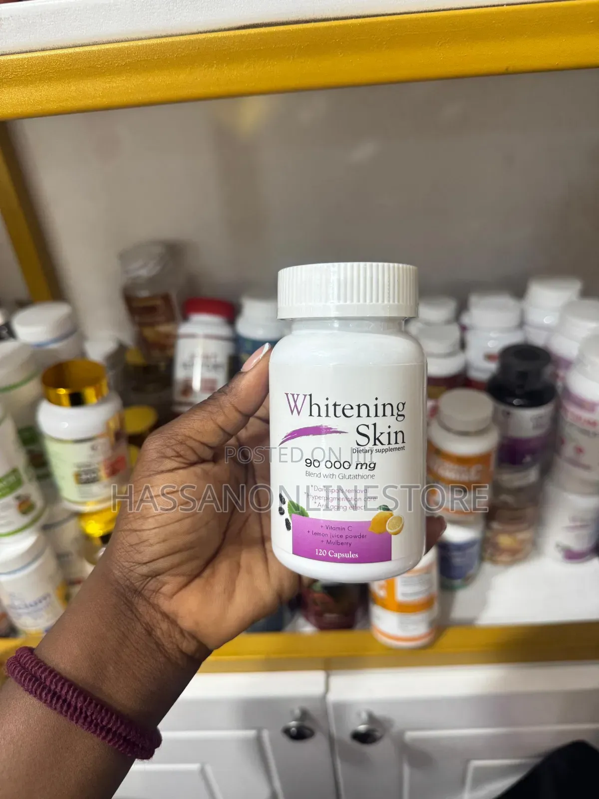 Whitening Skin 90000mg Capsules 120