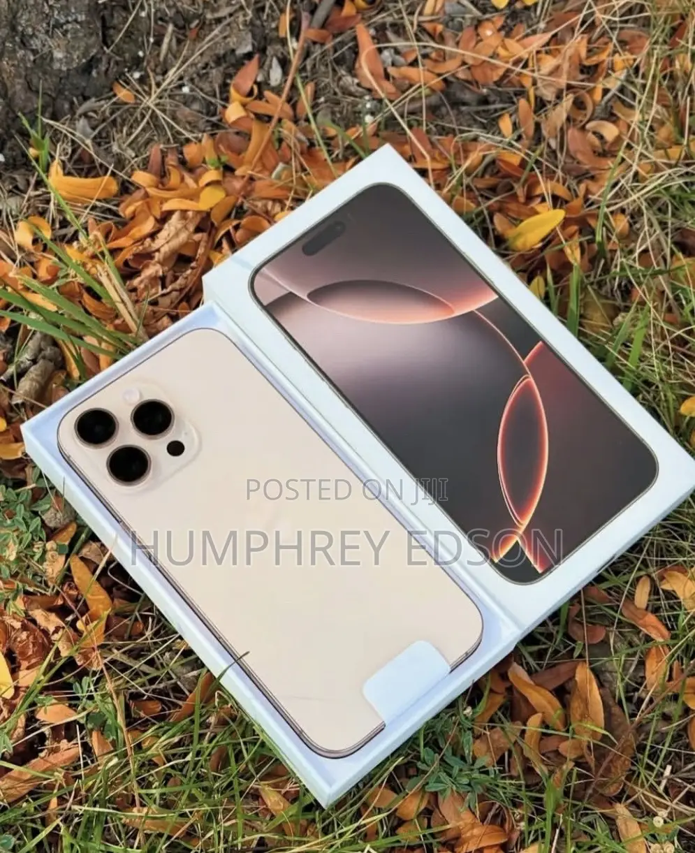 New Apple iPhone 16 Pro Max 256 GB Gold