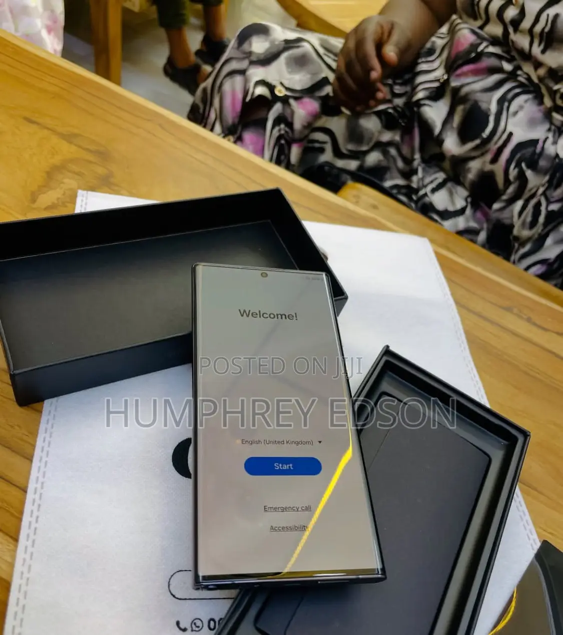 New Samsung Galaxy S22 Ultra 256 GB Gray