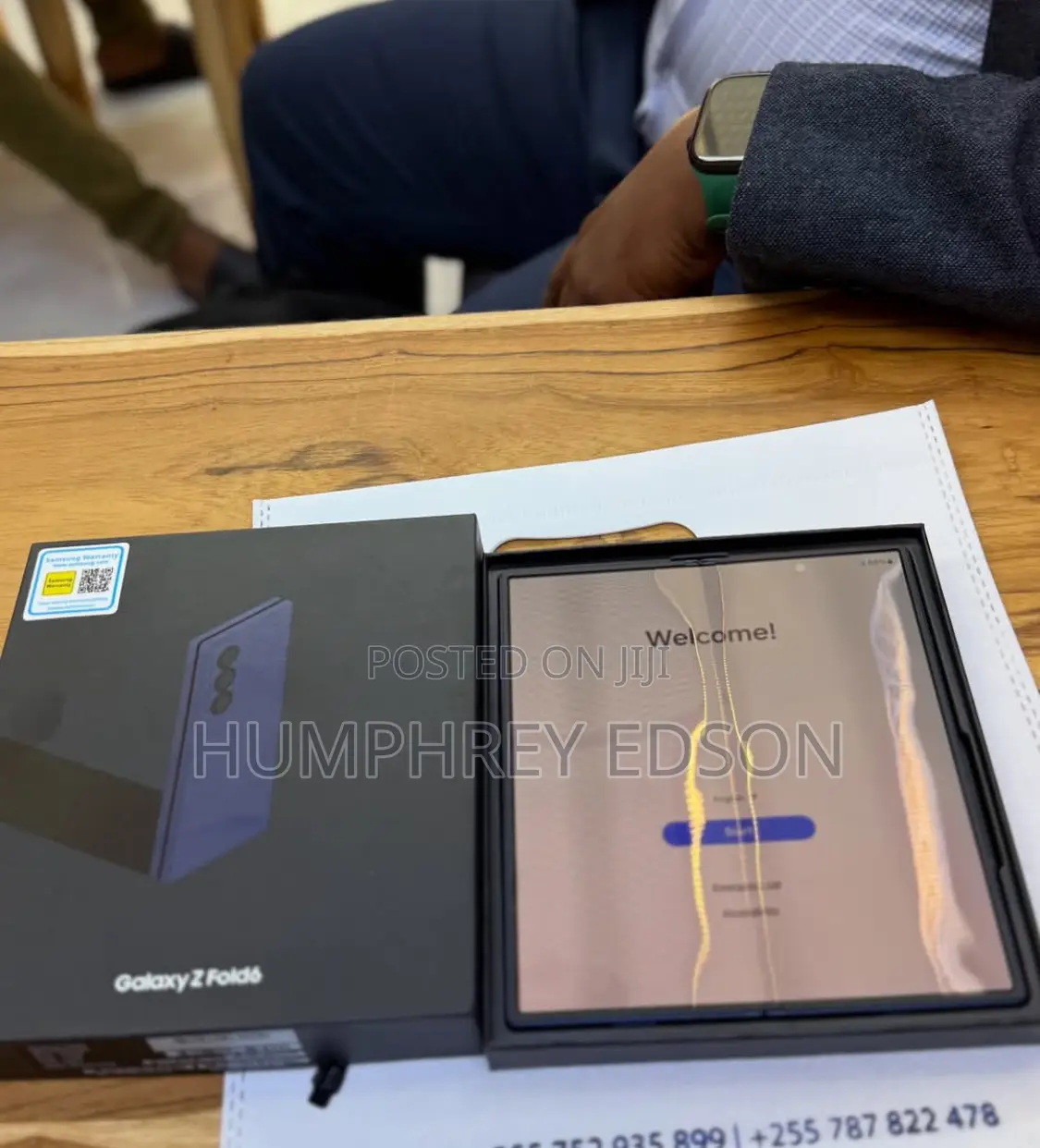 New Samsung Galaxy Z Fold6 256 GB Blue