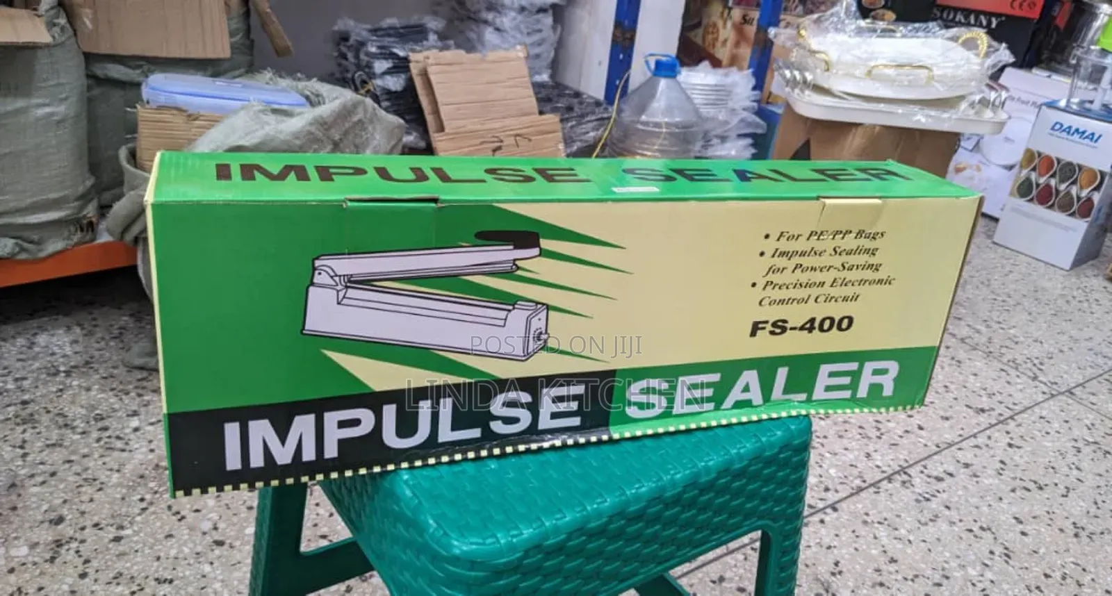 Plastic Film Sealer Fs- 400mm