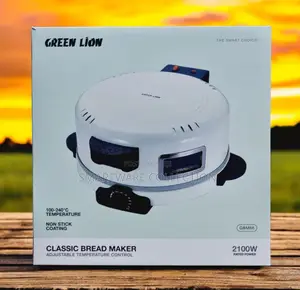 Photo - Green Lion Classic Bread Maker, 2100w Power, 30cm Flat Plate