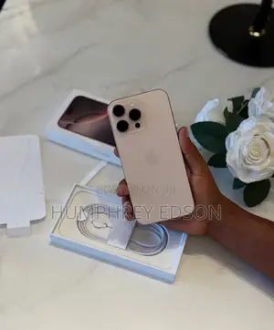 New Apple iPhone 16 Pro Max 256 GB Gold