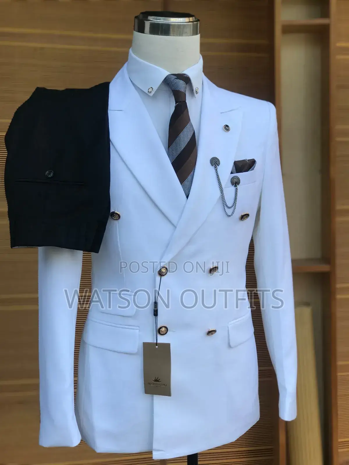 White Skyblue Suits Available