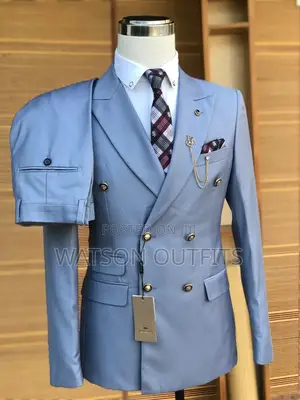 White Skyblue Suits Available