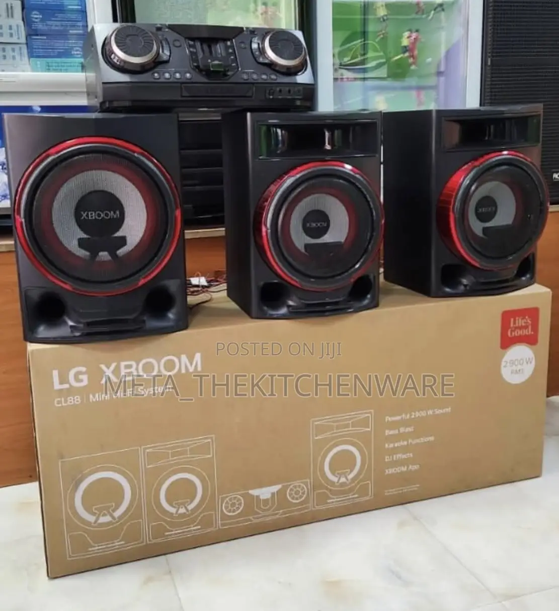 Lg Xboom Mini Hi-Fi System With Dj Effects Cl88 2900w