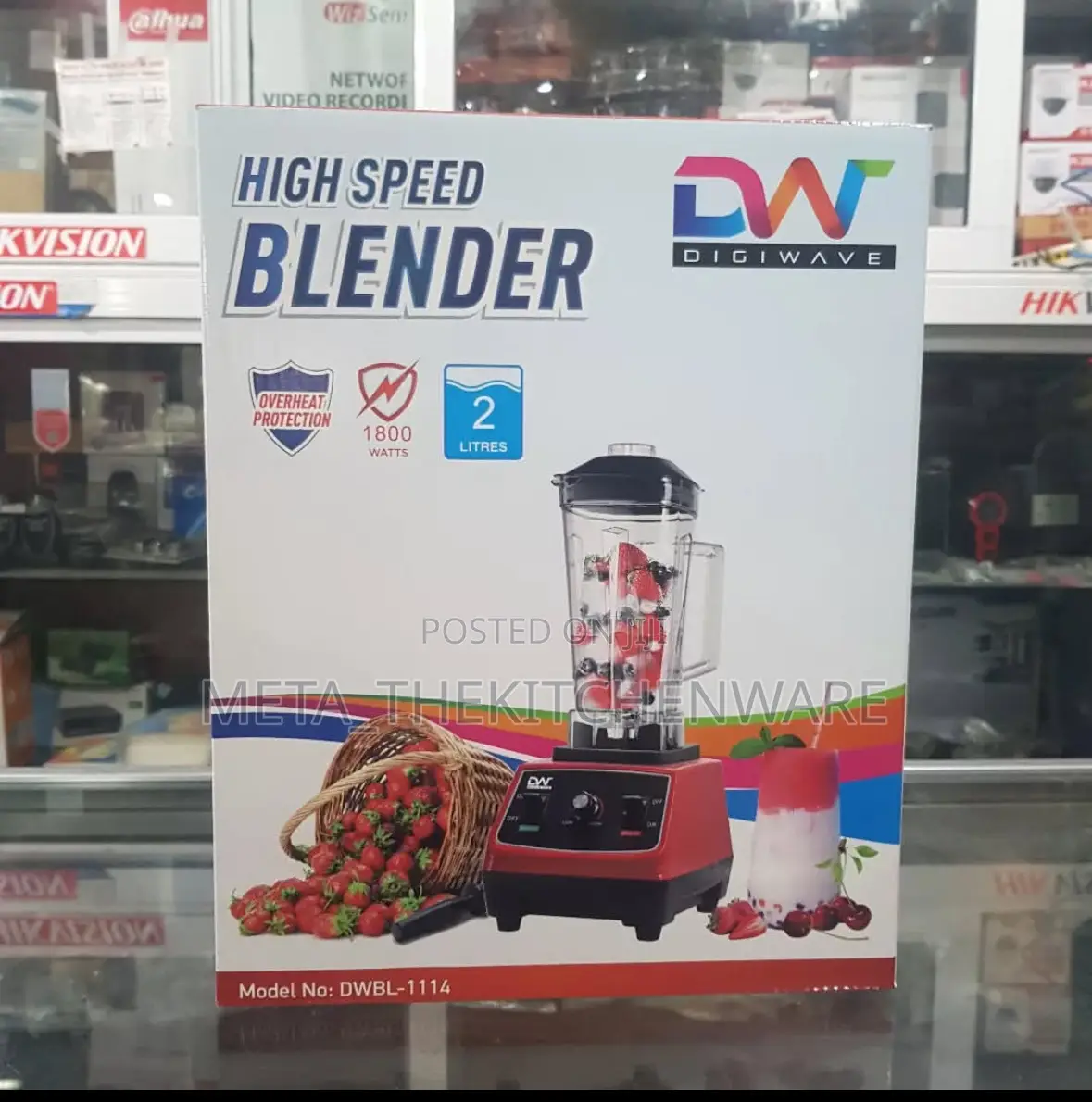 Digiwave Commercial Blender 2l 1800w