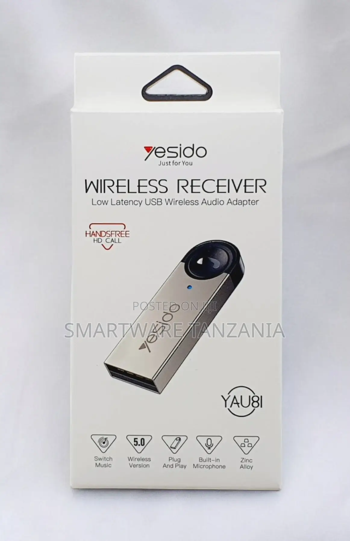Yesido Usb Wireless Audio Adapter Car Bluetooth Receiver