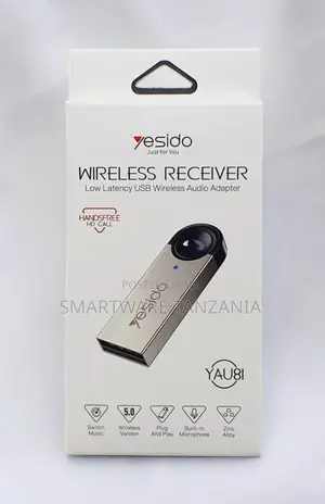 Yesido Usb Wireless Audio Adapter Car Bluetooth Receiver