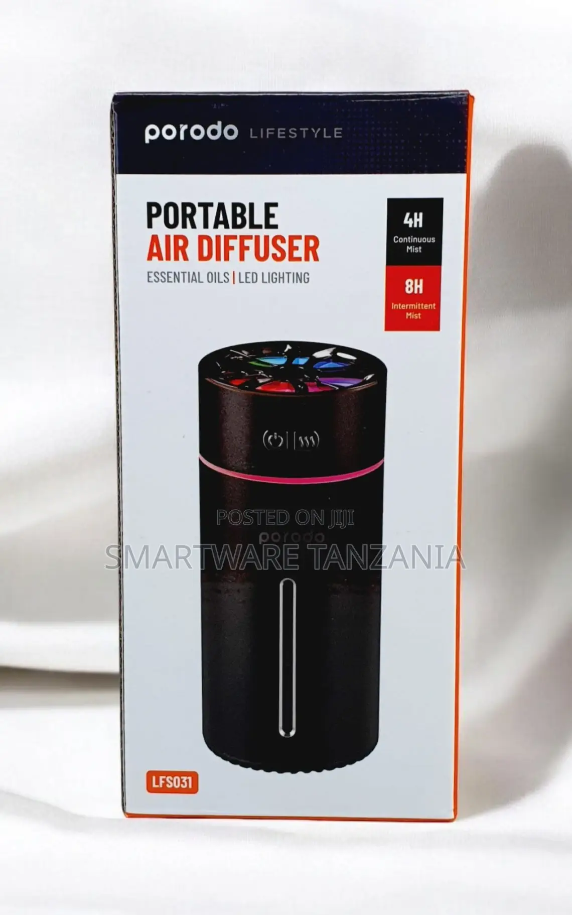 Portable Air Diffuser With Essential Oils Led Lighting
