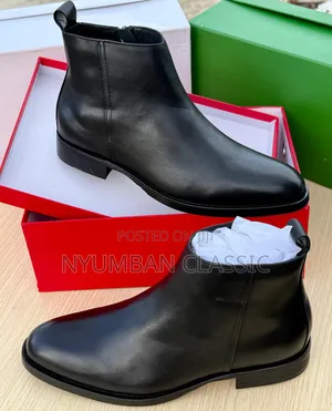 Ankle Leather Shoes