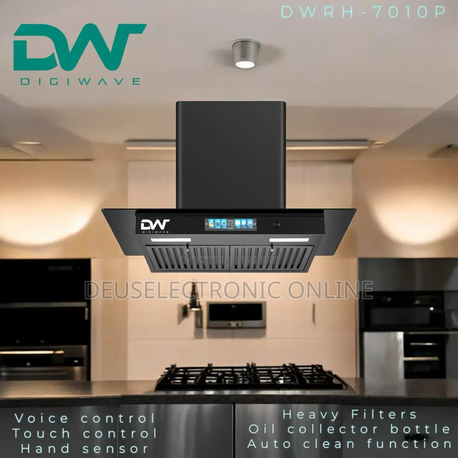 *Digiwave 75cm T Shape Rangehood.