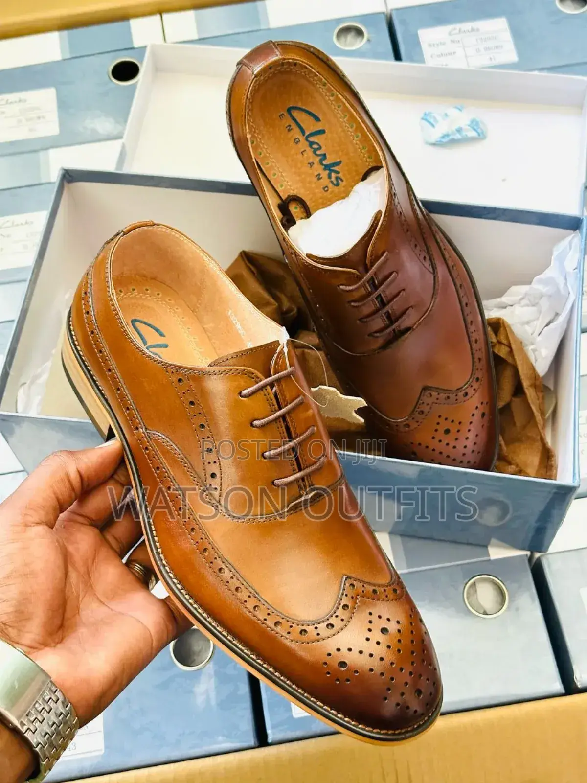 Viatu Classic Az Vya Kahawia Vya Moccasins