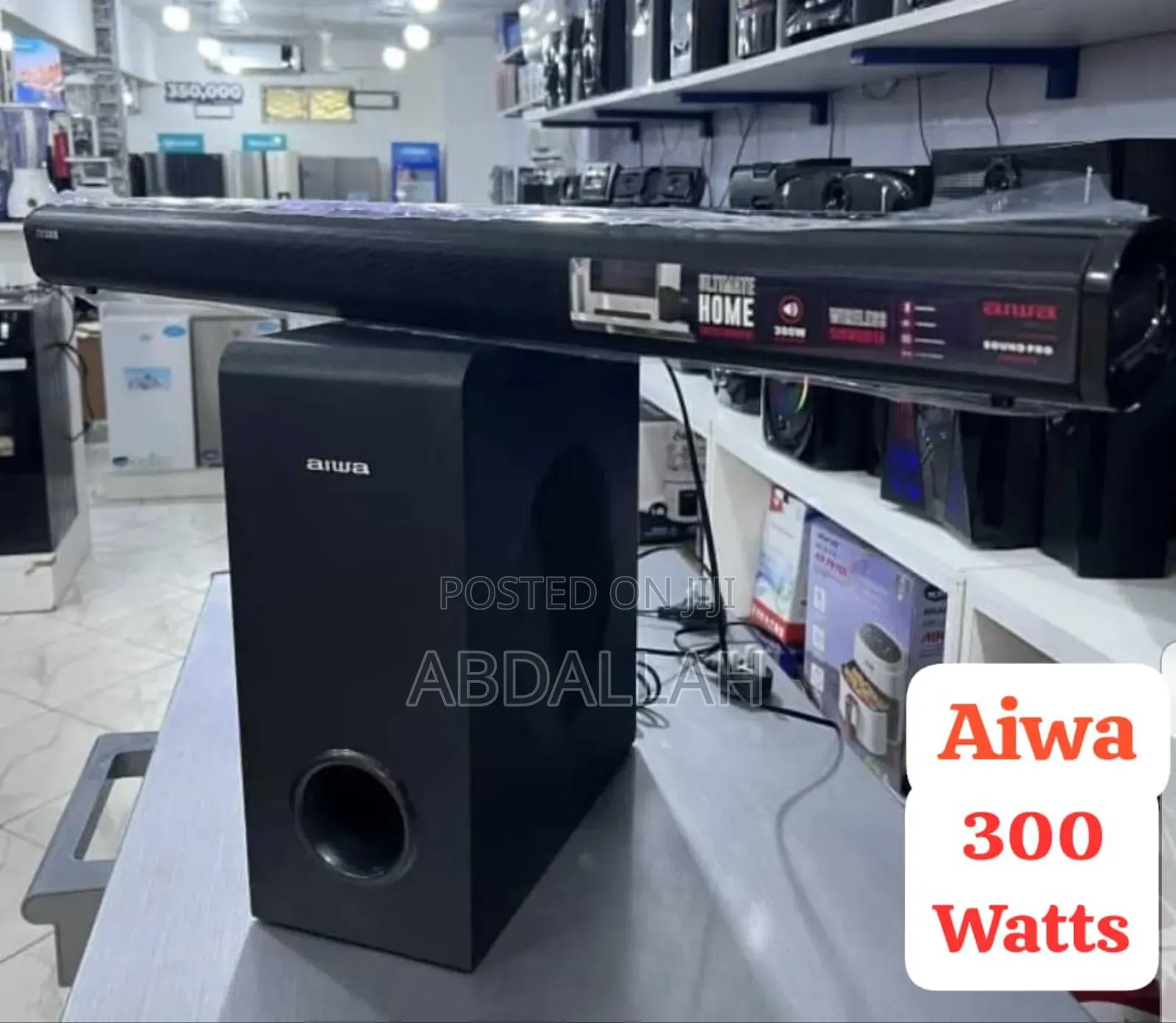 Aiwa Sound Bar, 300w