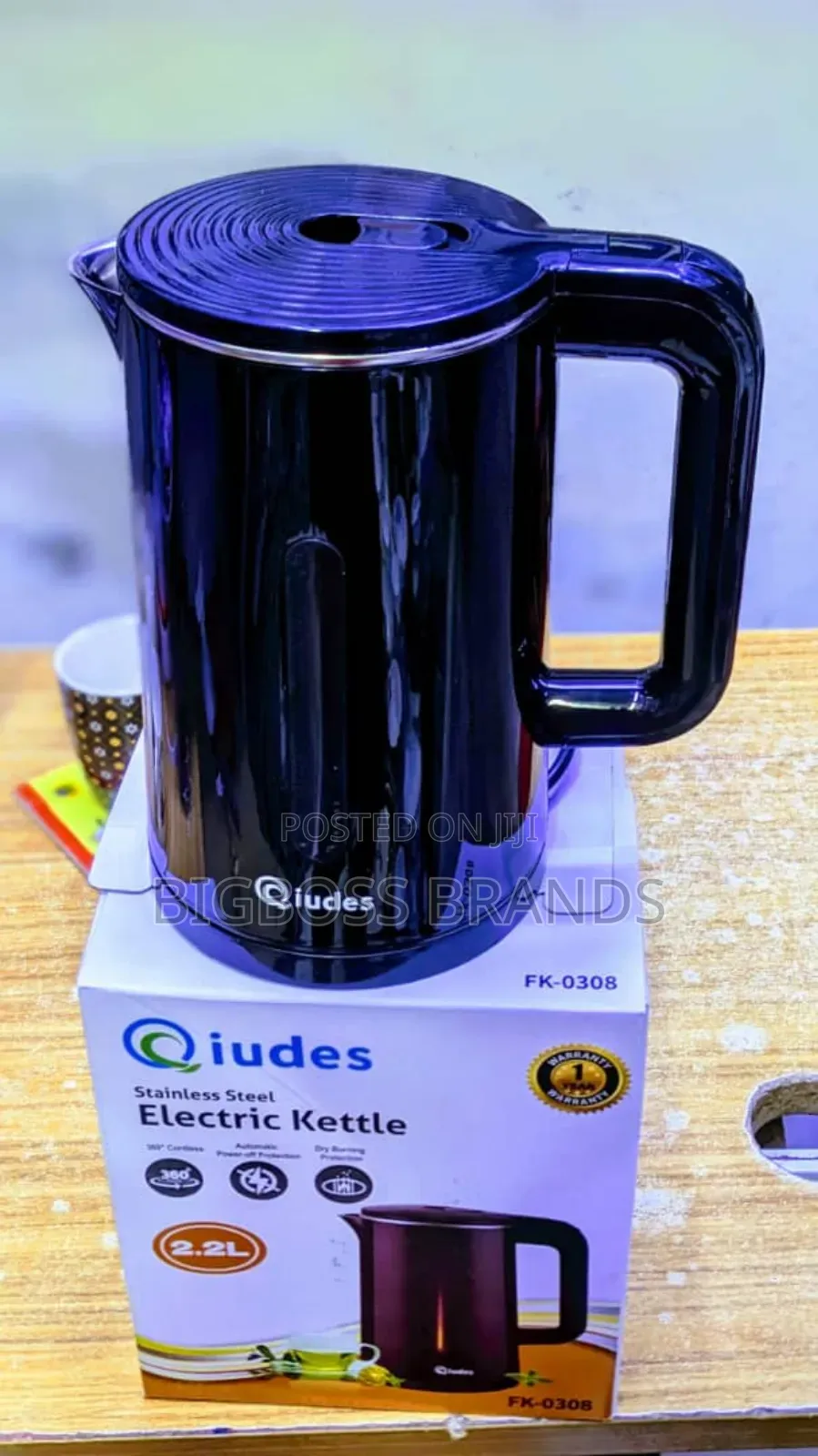 Qiudes Water Kettle Liter 2.2